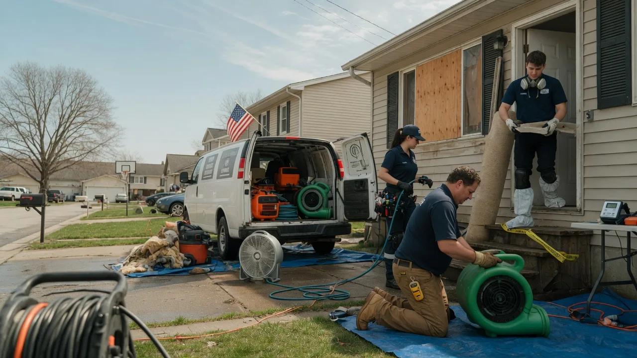 Water Damage Restoration in Monticello, WI near me